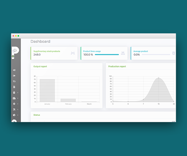 Dashboard Planograma