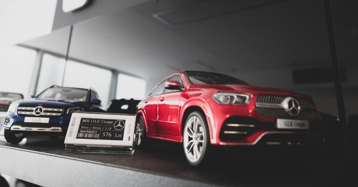 Etichete Electronice de Pret folosite pentru produsele Autoklass
