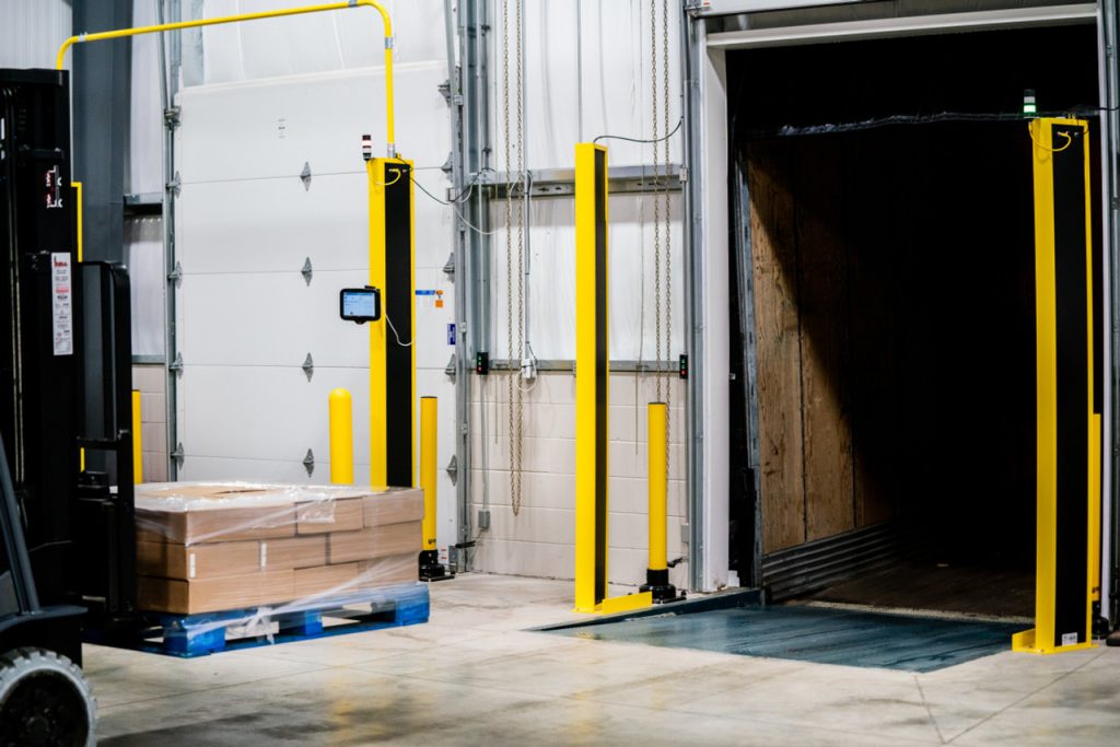 portal RFID scanare paleti